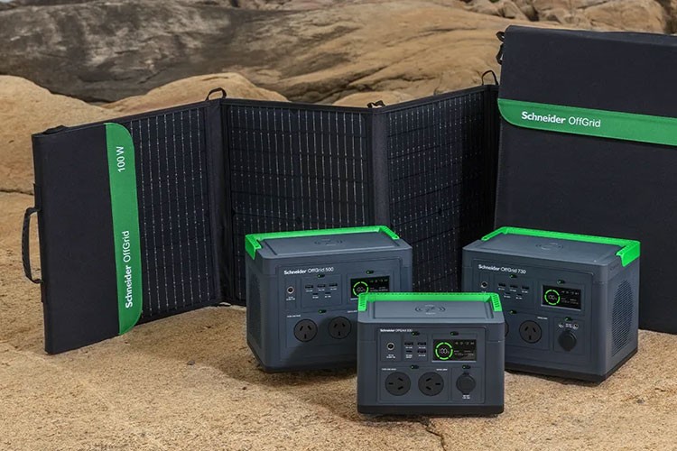 Sürdürülebilir taşınabilir güç istasyonu Schneider OffGrid'i tanıttı