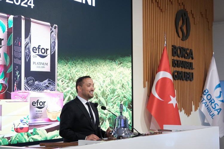 Borsa İstanbul'da gong Efor Çay için çaldı