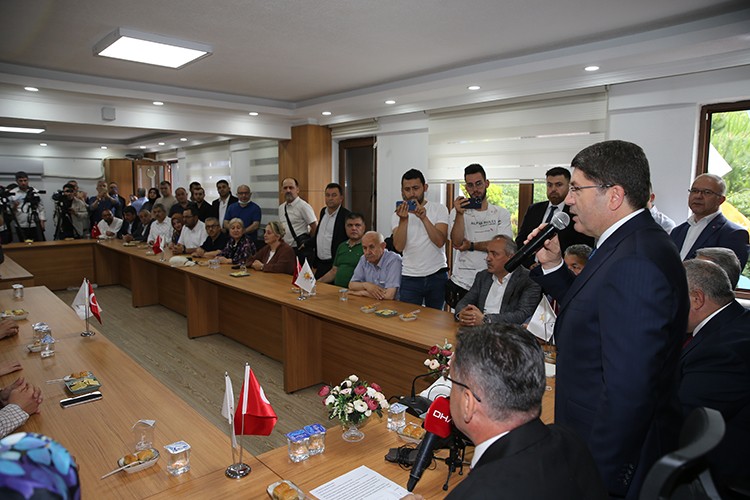 Adalet Bakanı Yılmaz Tunç, Bartın'da konuştu