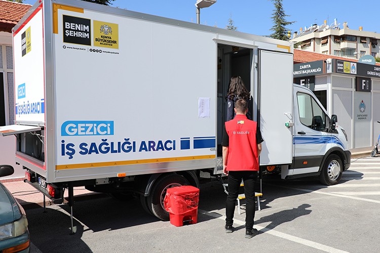 Konya Büyükşehir'den iş sağlığı ve güvenliği alanında örnek uygulama