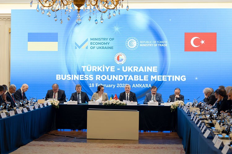 Türkiye-Ukrayna Yuvarlak Masa Toplantısı TOBB'da gerçekleştirildi