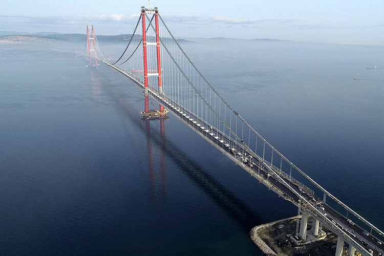 Çanakkale Köprüsü ENR tarafından "Yılın projesi" seçildi