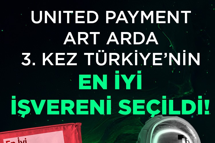 United Payment üçüncü kez 'En İyi İşveren' unvanına sahip oldu