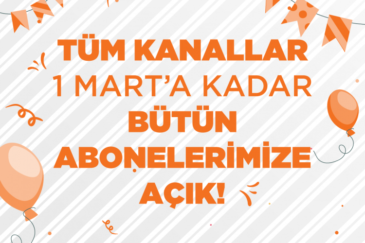 D-SMART'TAN ABONELERİNE DOĞUM GÜNÜ HEDİYESİ