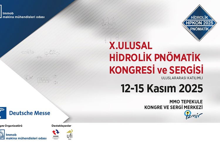 Hidrolik ve Pnömatik sektörünün kalbi İzmir'de HPKON 2025'te atacak