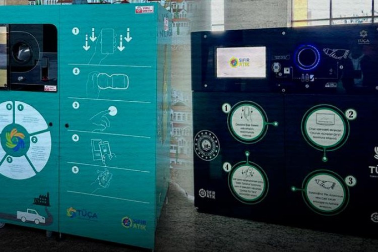 Yerli depozito iade otomatları göreve hazır