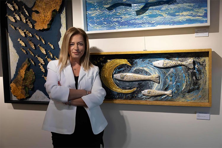 "Deep Silence" sergisi ile sanatseverlerle buluştu