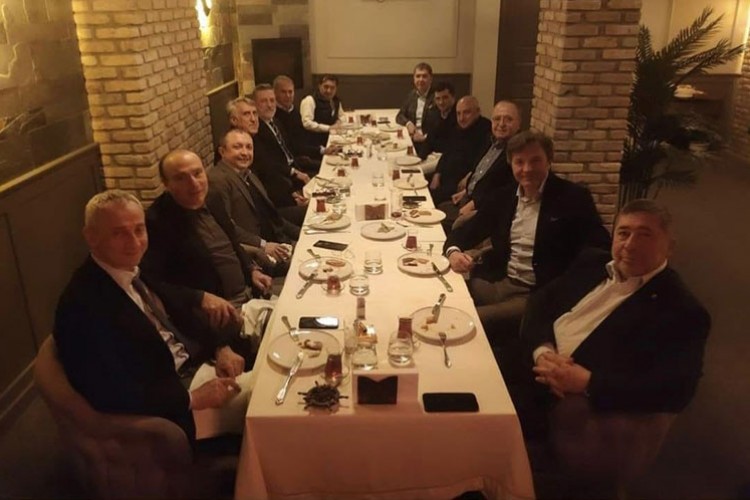 TİM seçimleri için yemekte buluştular