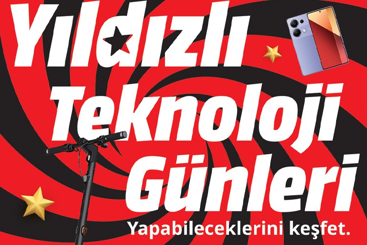 MediaMarkt'ın Yıldızlı Teknoloji Günleri Kampanyası devam ediyor
