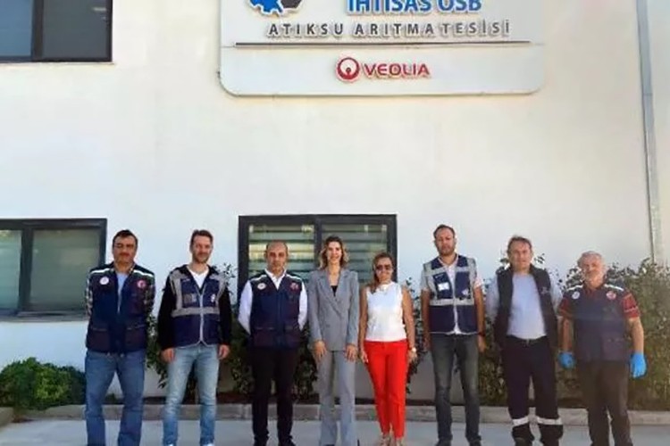 Menemen Plastik İhtisas OSBi'de örnek arıtma tesisi