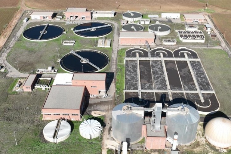 Kızıltepe'deki tesiste arıtılan su tarıma kazandırılıyor