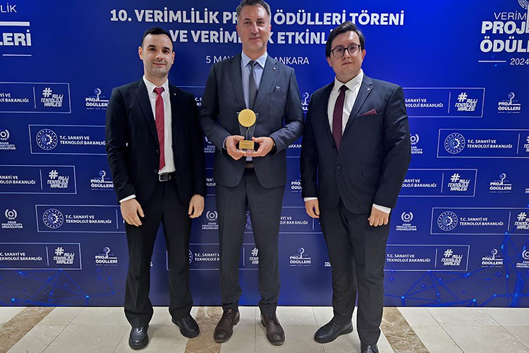 Çilek, Verimlilik Proje Ödülü'ne Layık Görüldü