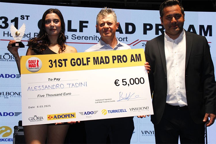 31. Golf Mad Pro-Am Golf Turnuvası sona erdi