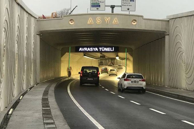 Avrasya Tüneli'nden 123 milyon geçiş yapıldı