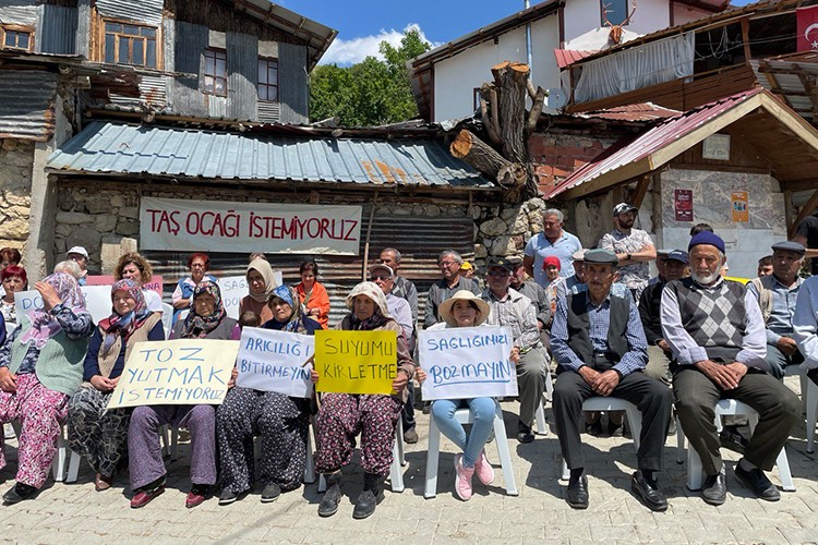 Beypazarı'nda Doğa Katliamına karşı mücadele sürüyor