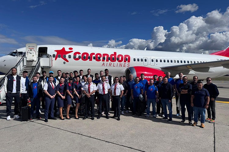 Anadolu Efes, 50. Yılında ilk uçuşunu Corendon Airlines ile gerçekleştirdi