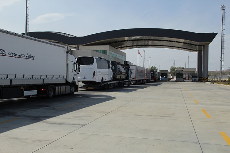 İpsala Sınır Kapısı'nda "Mobil Gümrükleme Noktası" hizmete açıldı