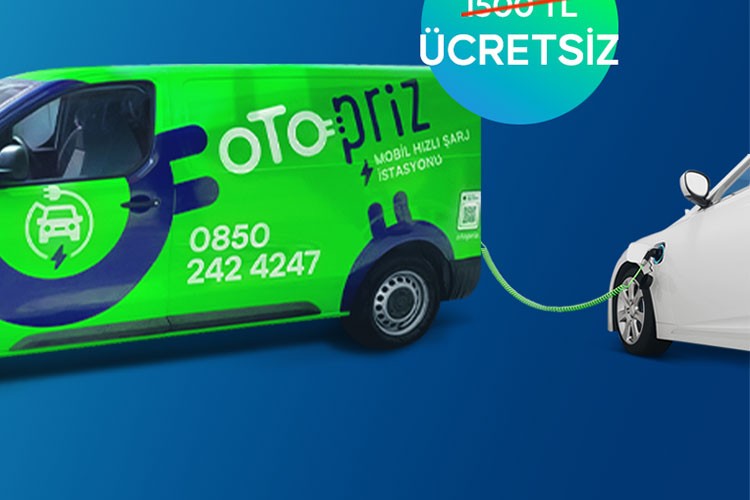 OtoPriz Mobil Şarj Hizmeti Başladı!
