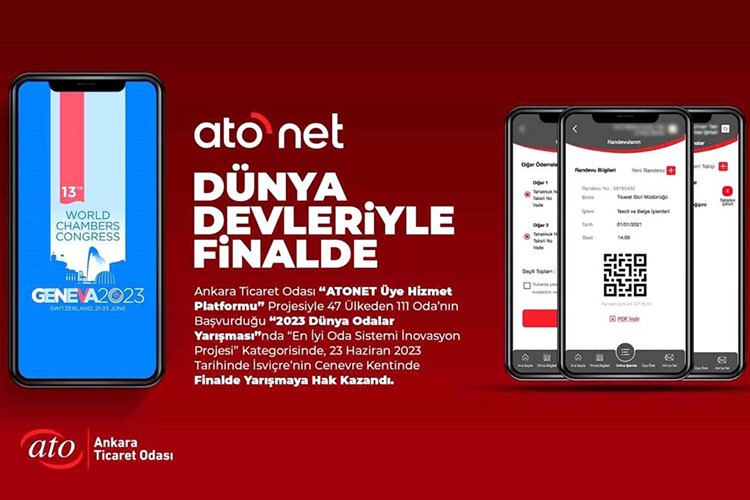"ATONET" uygulaması dijitalleşme kategorisinde ödül aldı