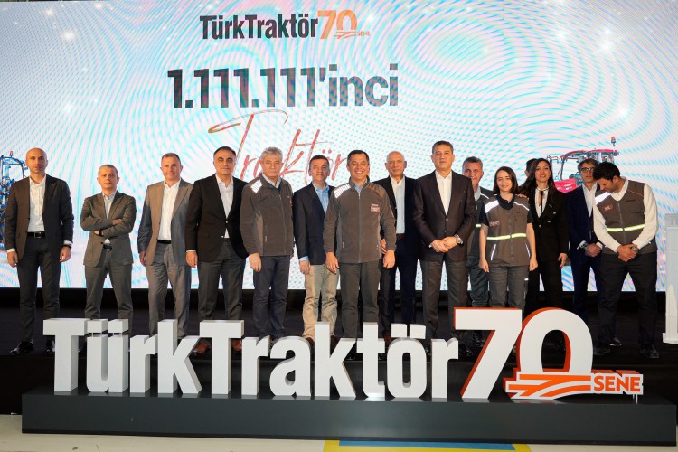 TürkTraktör 70. Yılında 1.111.111'inci Traktörünü Üretti