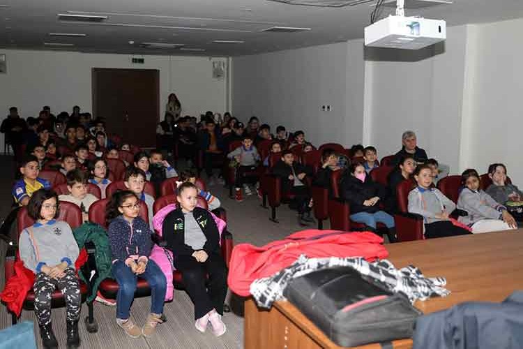 Deprem simülasyon TIR'ı çerkezköy'de