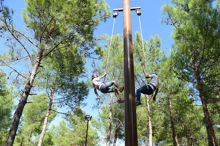 Heyecan bahçesi açıldı