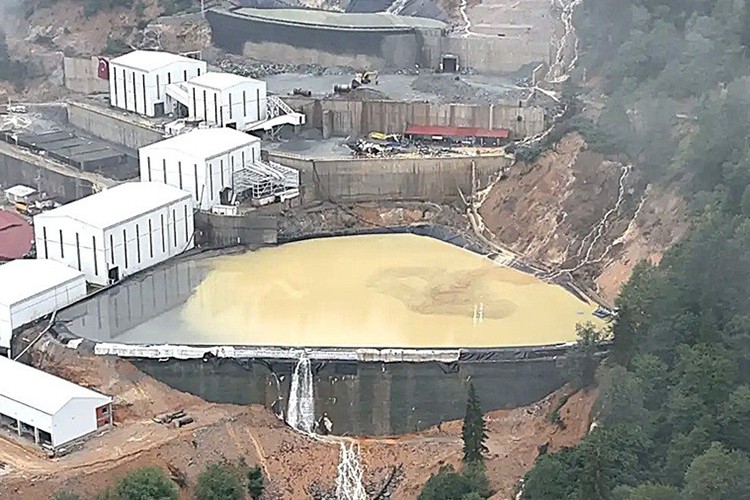 Giresun'da maden tesisine milyonluk ceza ve mühür