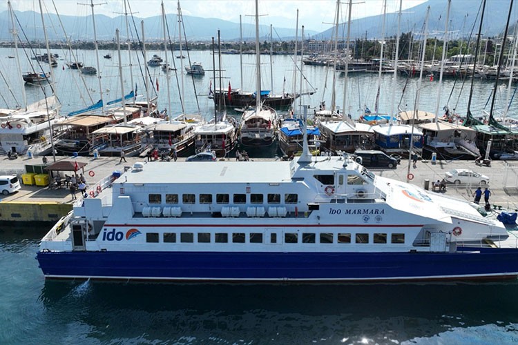 Fethiye-Rodos deniz otobüsü seferleri başladı