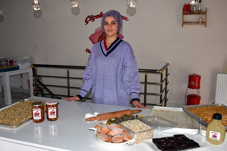 Kadın girişimci kendi işinin patronu oldu