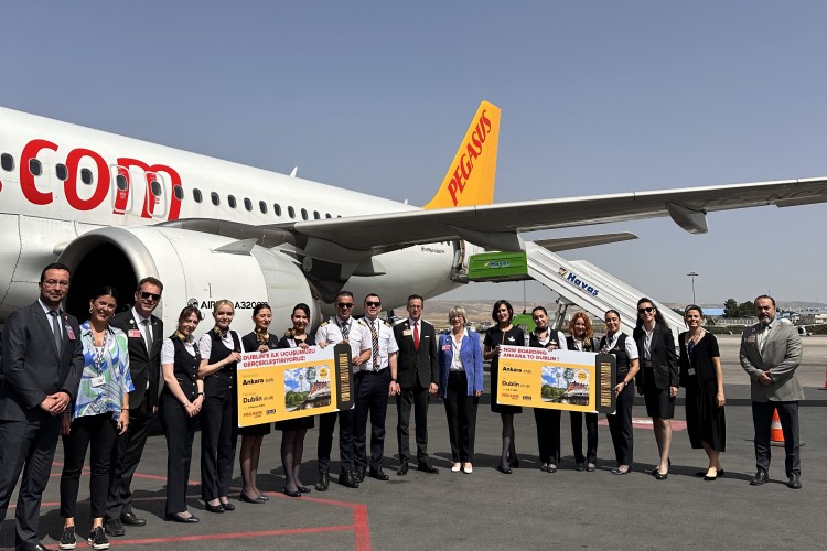 Ankara Esenboğa'dan Dublin'e direkt uçuşlar başladı