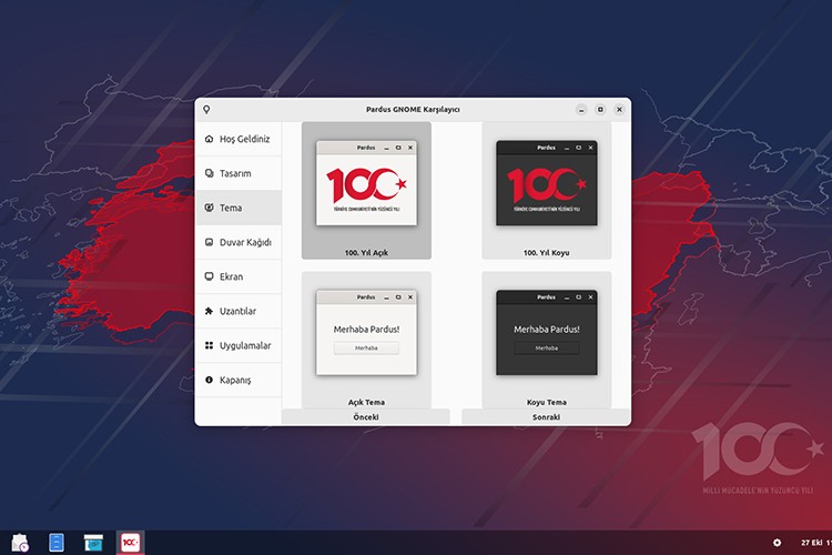 PARDUS'tan Cumhuriyet'in 100. yılına özel sürüm