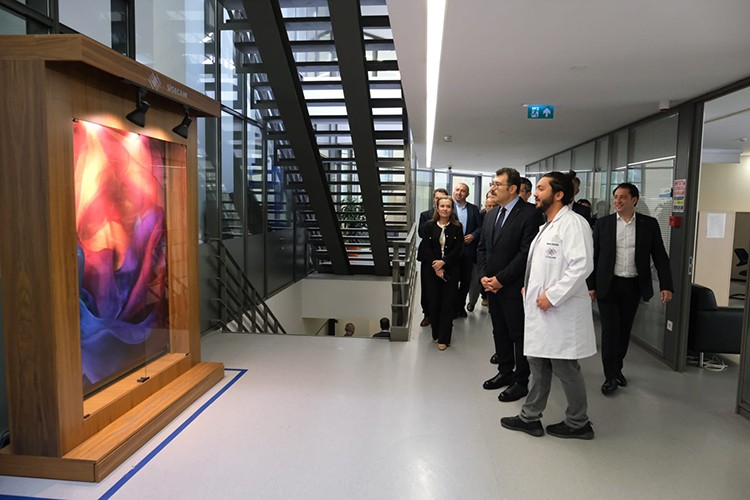 Şişecam Bilim, Teknoloji ve Tasarım Merkezi'ne sürpriz ziyaret