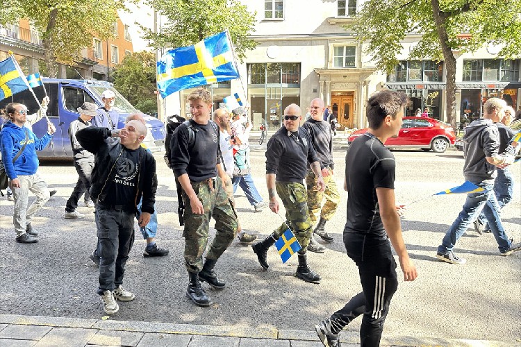 İsveç'te Müslümanların aleyhinde gösteri düzenlendi