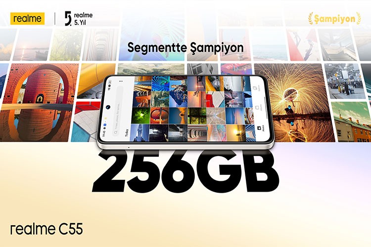 Tatilin yıldızı realme C55
