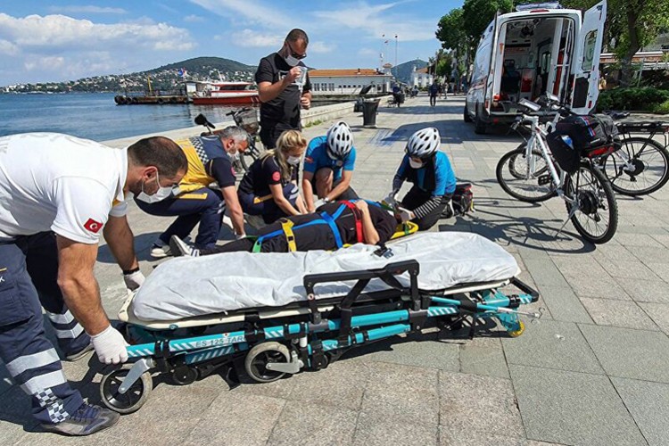 İstanbul'da ilk bisiklet ambülansları