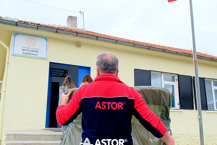 ASTOR Enerji okul yenileme projesi gerçekleştirdi