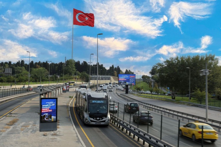 Metrobüs Sistemine uluslararası yol trafik güvenliği belgesi