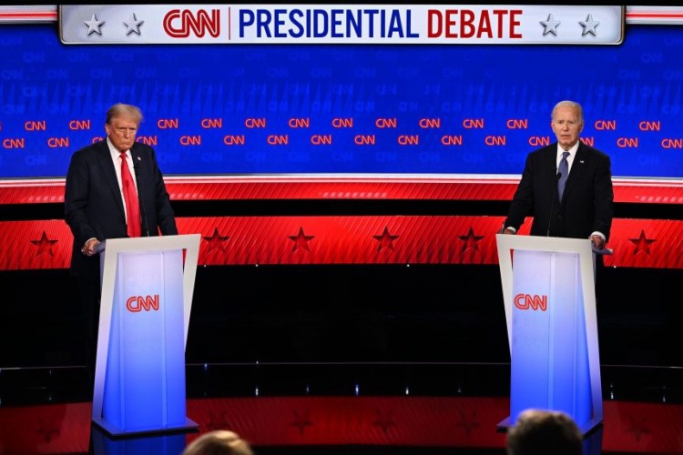 Türkiye, ABD Başkanlık Seçimleri Münazara Arasında Tanıtıldı