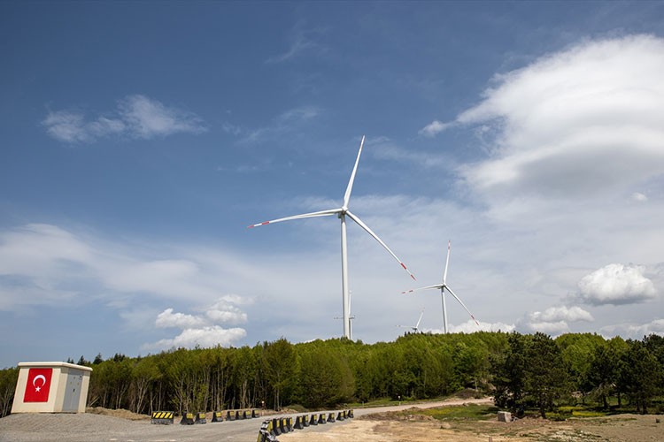 Eksim rüzgar enerji santrali Sakarya'da açıldı