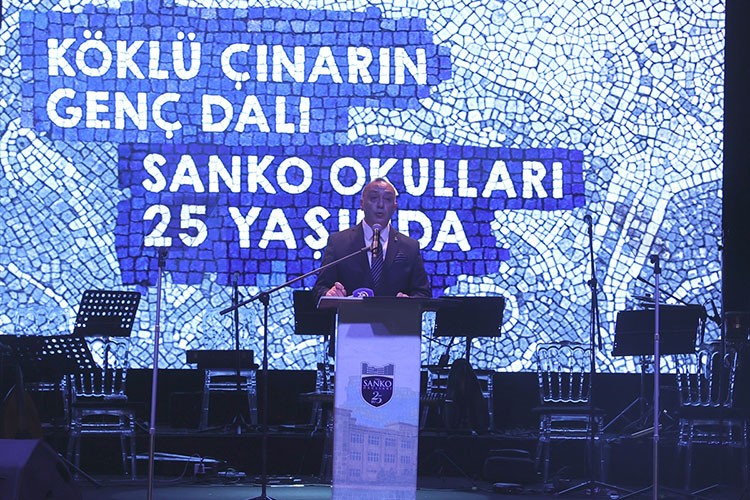 Özel Sanko Okullarının eğitimdeki 25'inci yılı kutlandı