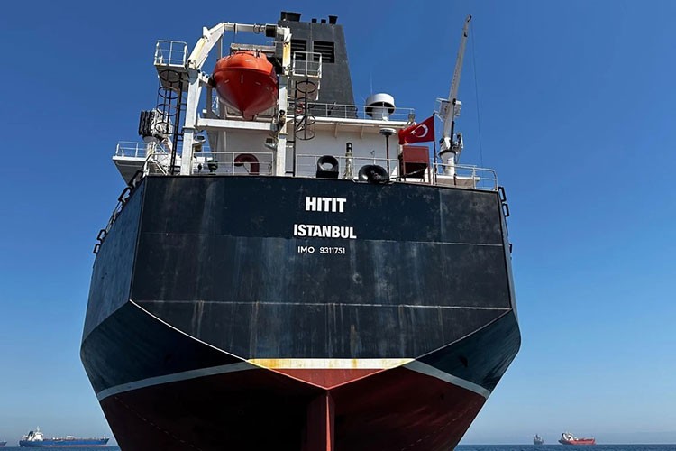 Hitit gemisi Türk Uluslararası Gemi Sicili'ne kaydedildi