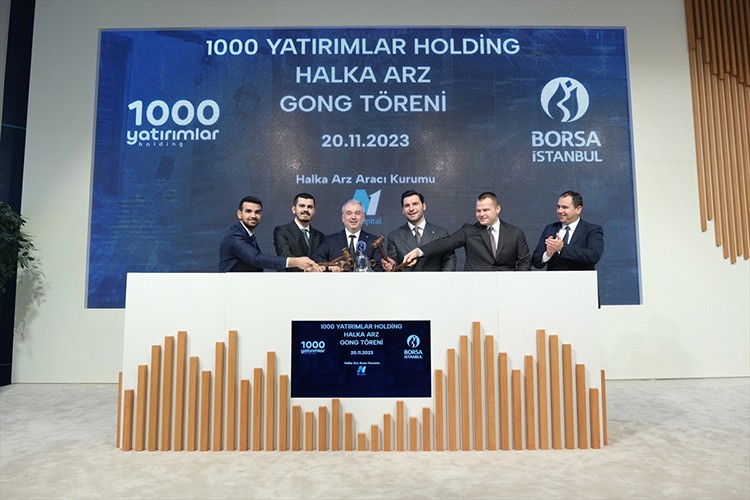 Gong, 1000 Yatırımlar Holding için çaldı