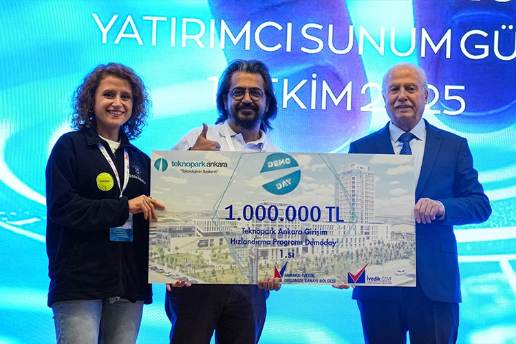 Teknopark Ankara "Demoday 2025"te girişimcilere ödül