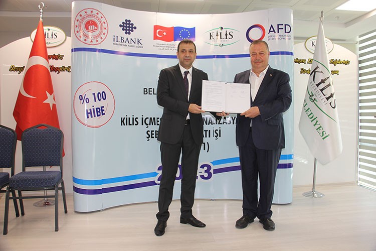 Kilis'in kanalizasyon ve içme suyu hattı yenilenecek