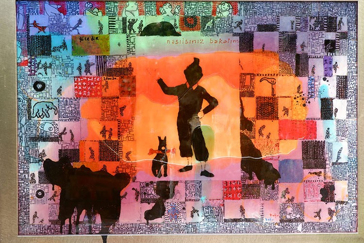 Sanatseverler sergide buluştu