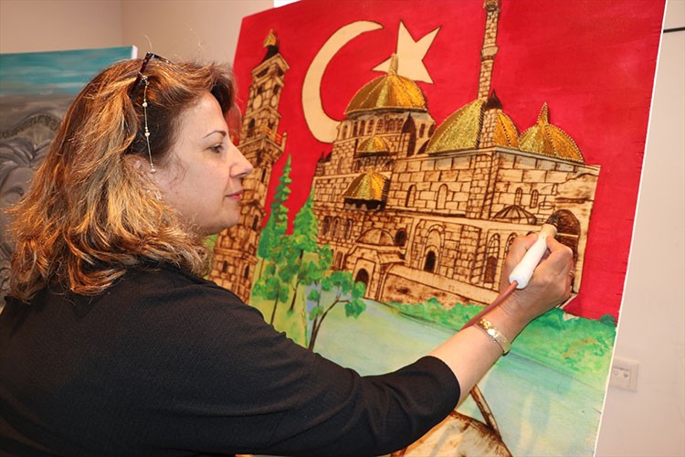 Kadın usta öğreticiler, Yozgat'ın kültürel mirasını sanatla tanıtıyor