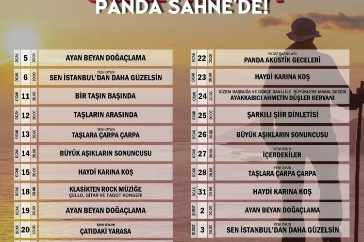 PANDA SAHNE'DE ÇOCUK ŞENLİĞİ!