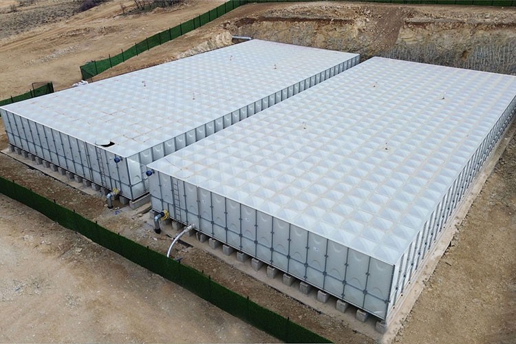 Ekomaxi grp modüler su depoları, Afşin'de suyun güvencesi oldu