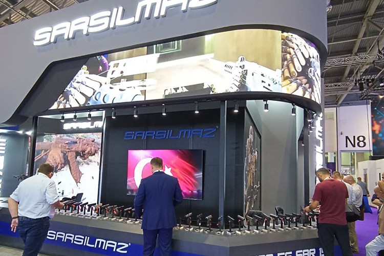 Sarsılmaz'a Savunma Sanayi Fuarı DSEI 2023'te yoğun ilgi