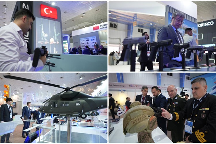 Bağdat'taki savunma fuarına Türk firmaları katıldı